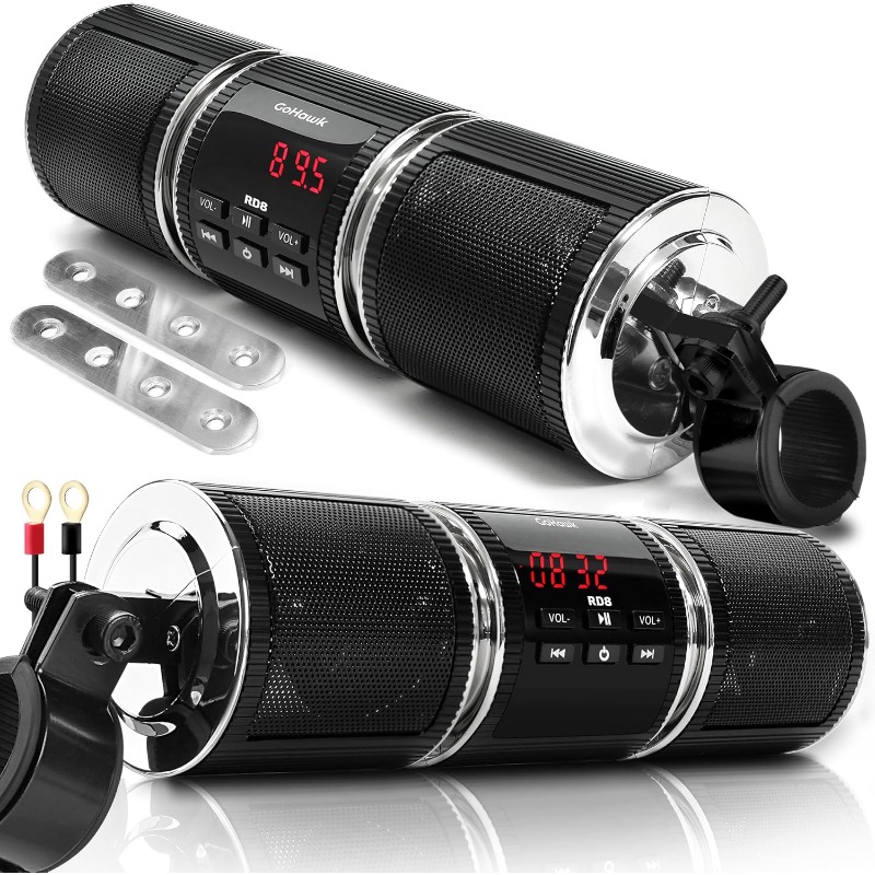 Audio Music Mp3 - Bluetooth Audio Motocyklowy głośnik stereo Instalacja