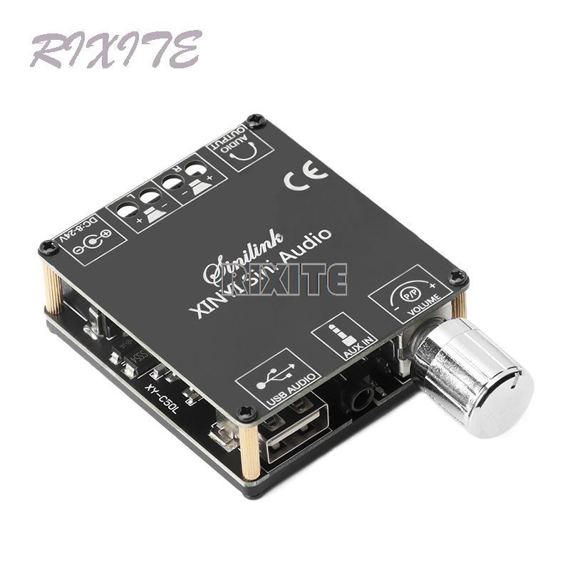 Audio Music Player App - 2*50W Wzmacniacz mocy Bluetooth 5.0 Klasy