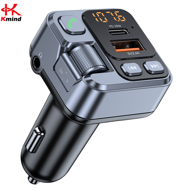 Audio Music Mp3 - KMIND Samochodowy Nadajnik Muzyki Bluetooth Zapalniczka