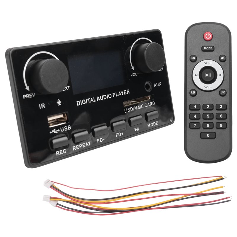 Wyświetlacz LCD Bluetooth 5.0  – Audio Music Mp3 recenzja i cena