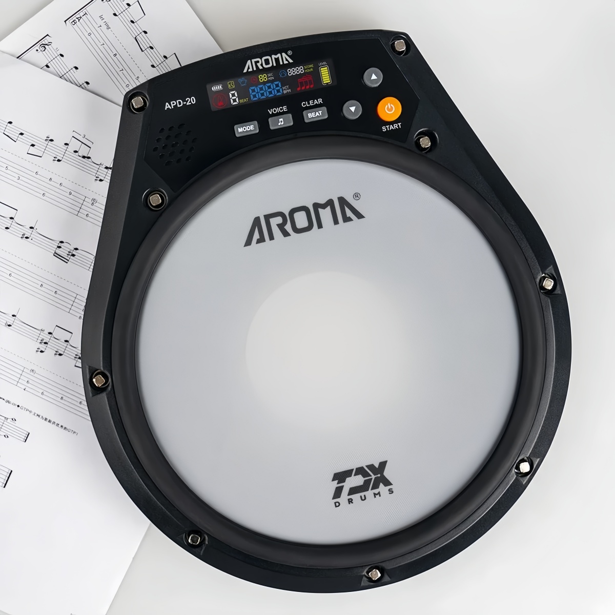 Aroma APD-20 Cichy Pad Perkusy – Drum Practice Pad recenzja i cena