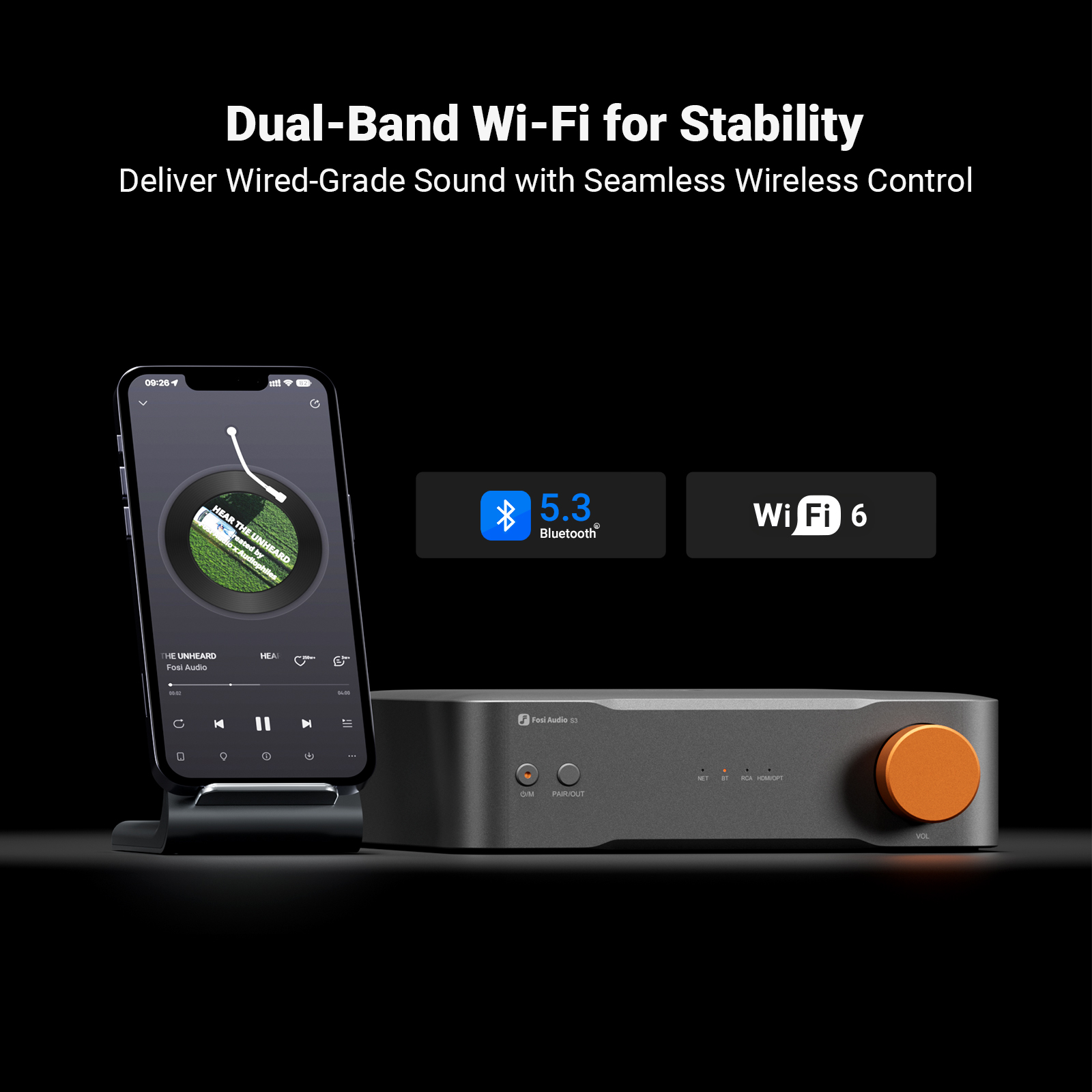 Fosi Audio Hi-Res Music Stream – Audio Music Mp3 recenzja i cena