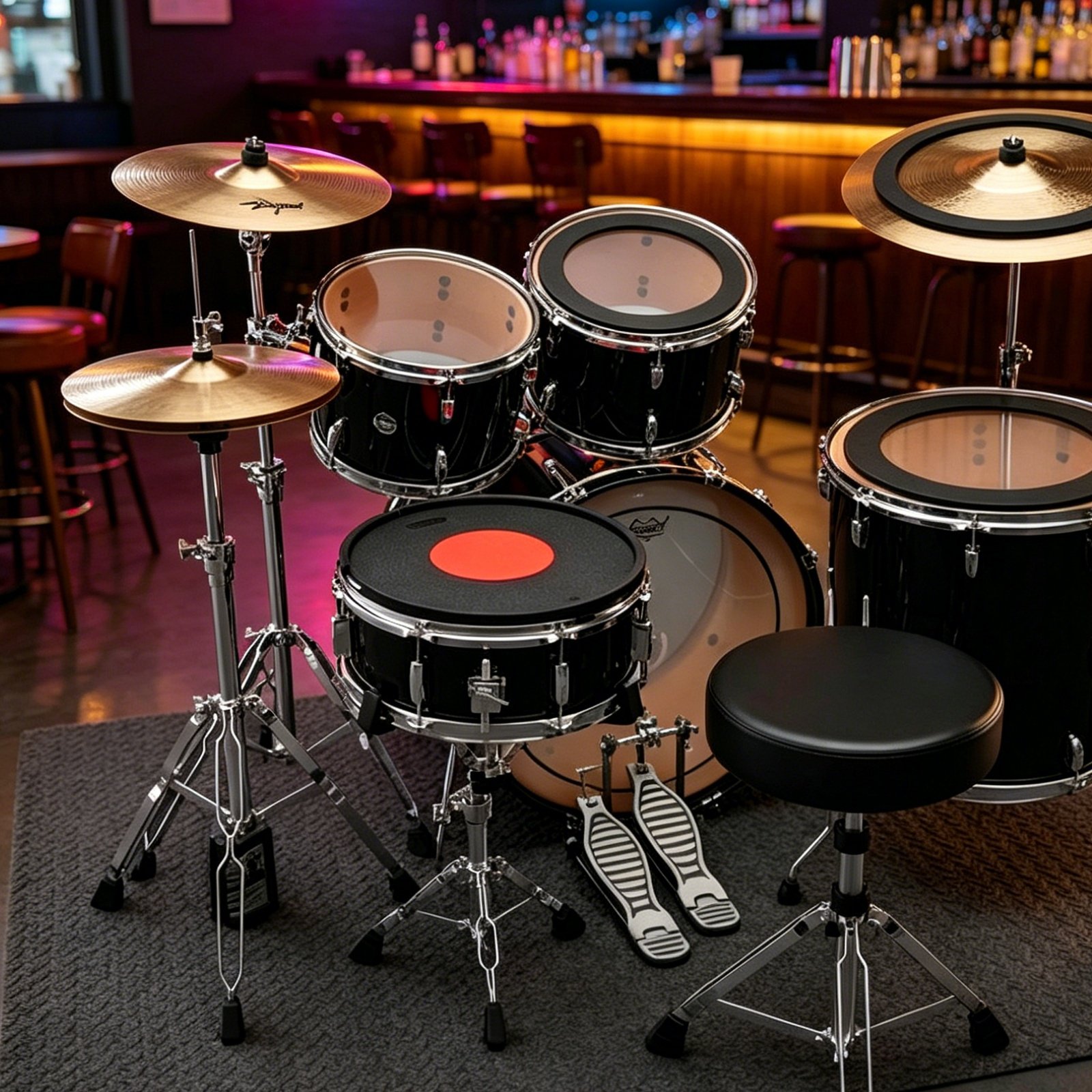 Gumowe tłumiki do bębnów i tal – Drum Practice Pad recenzja i cena