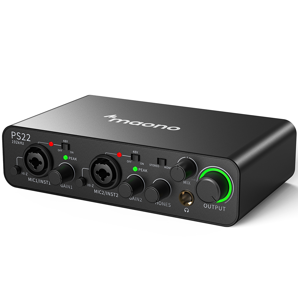 MAONO PS22 Profesjonalne Inter – Audio Music Production recenzja i cena