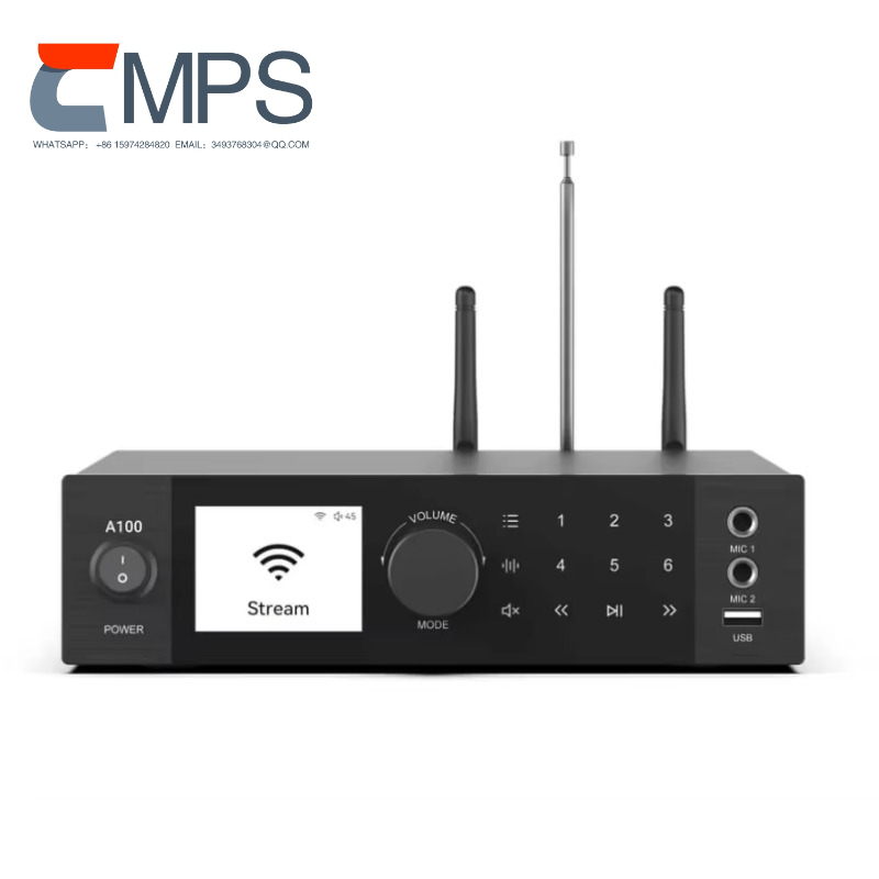 Wzmacniacz stereo A100, sprzęt – Audio Music Player App recenzja i cena