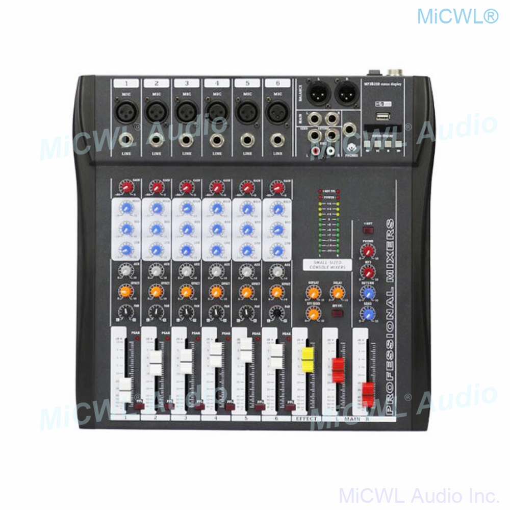 Mikser audio MiCWL 6-kanałowa  – Audio Music Mp3 recenzja i cena