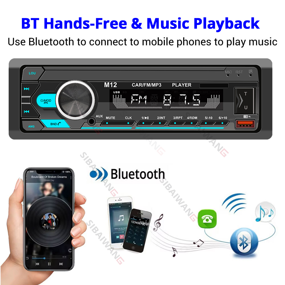 Radio samochodowe 1 DIN MP3 Bl – Audio Music Player App recenzja i cena
