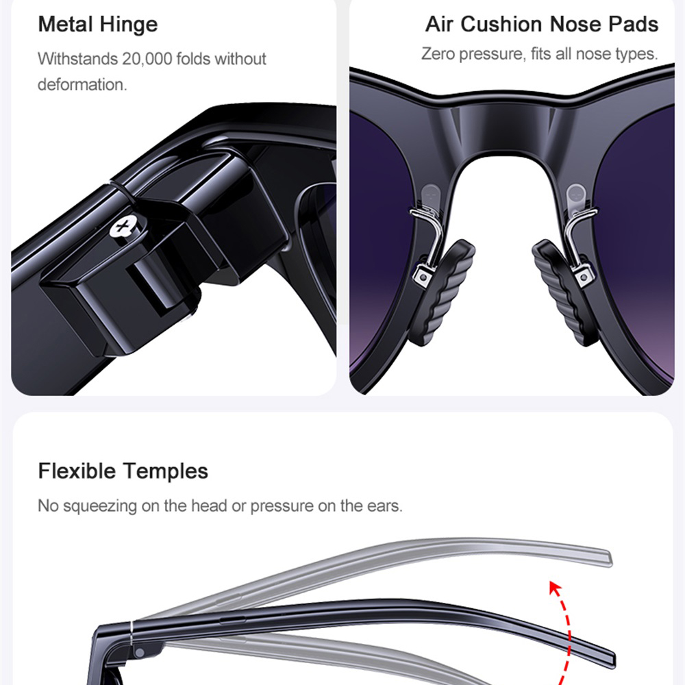Inteligentne okulary Asystent  – Audio Music Ai recenzja i cena