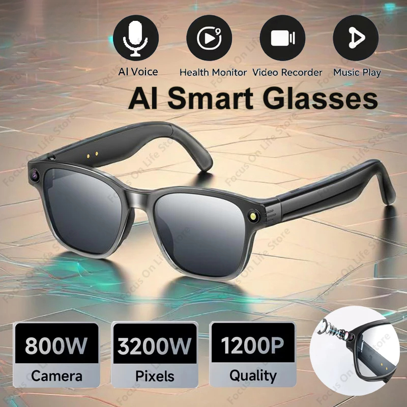 Inteligentne okulary AI z 8-me – Audio Music Ai recenzja i cena