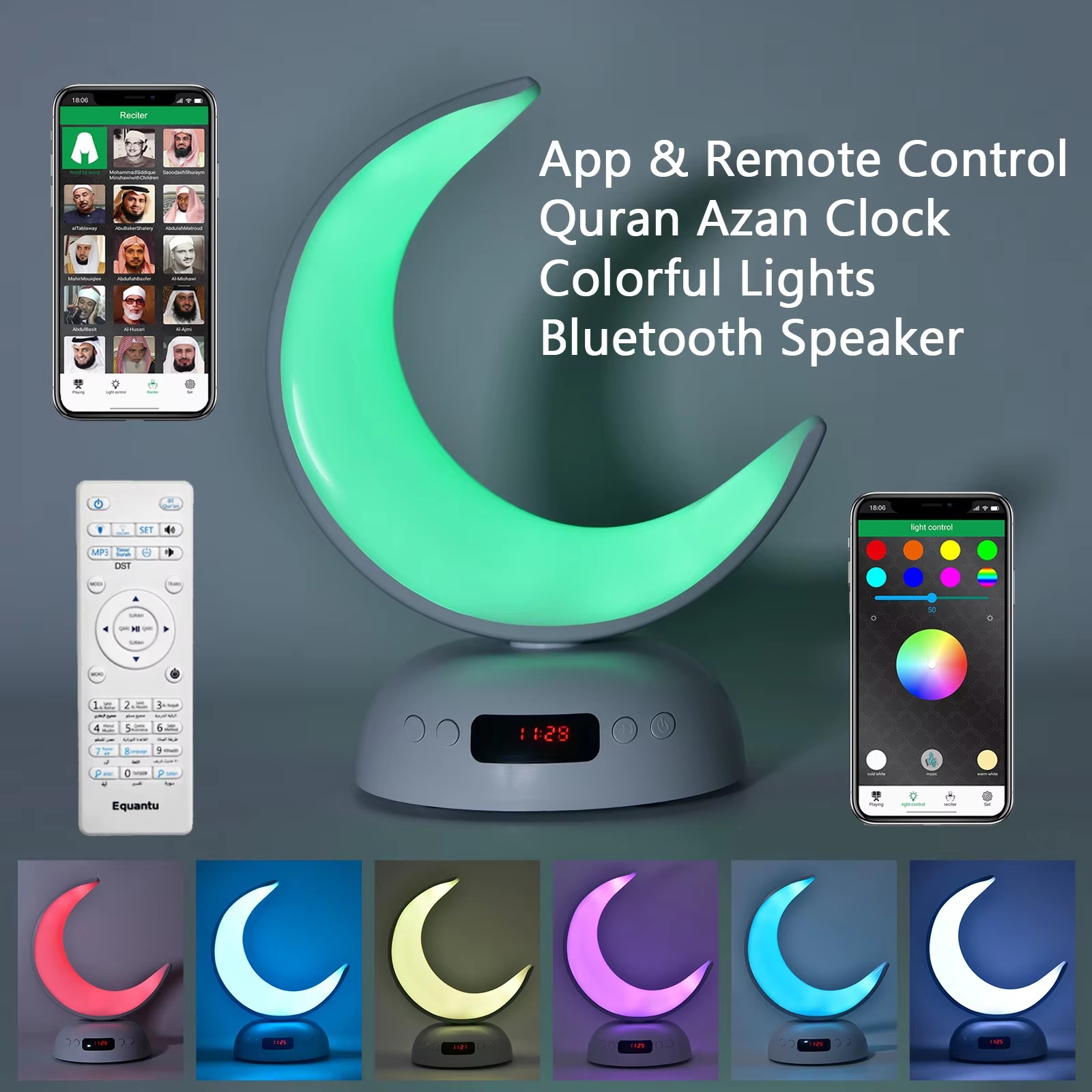 Zegar Azan z Koranem, Islam, M – Audio Music Islamic recenzja i cena